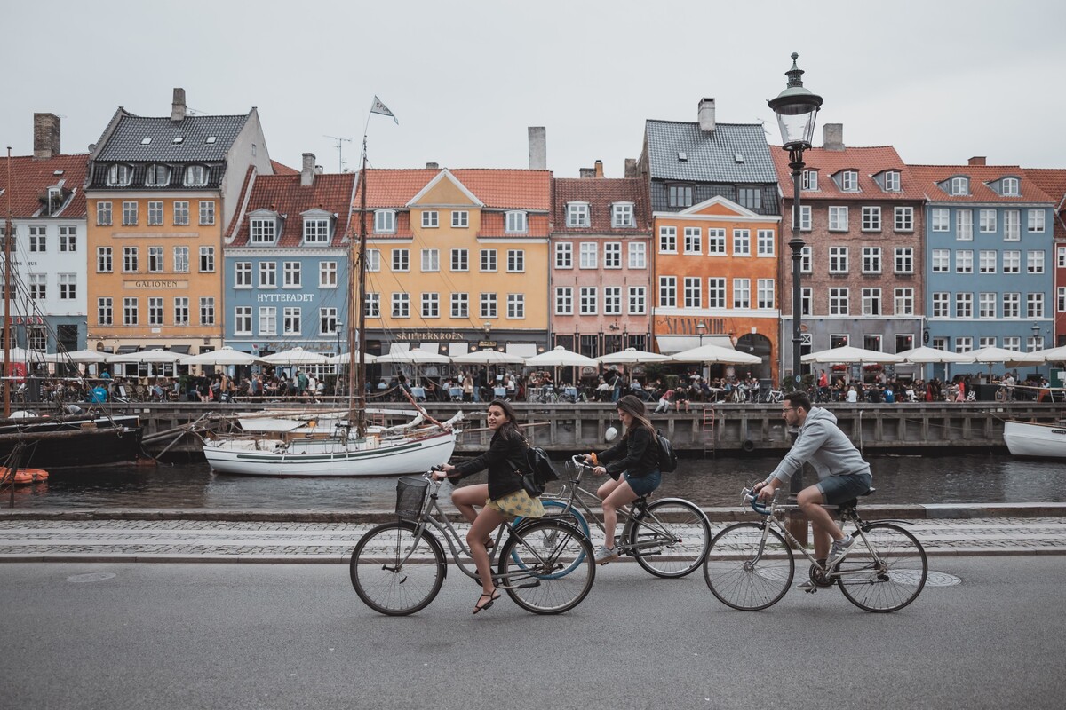 dánsko, severské krajiny, cyklisti