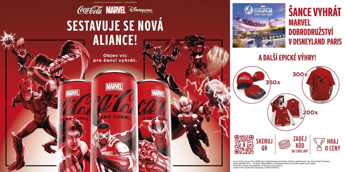 Coca-Cola x Marvel