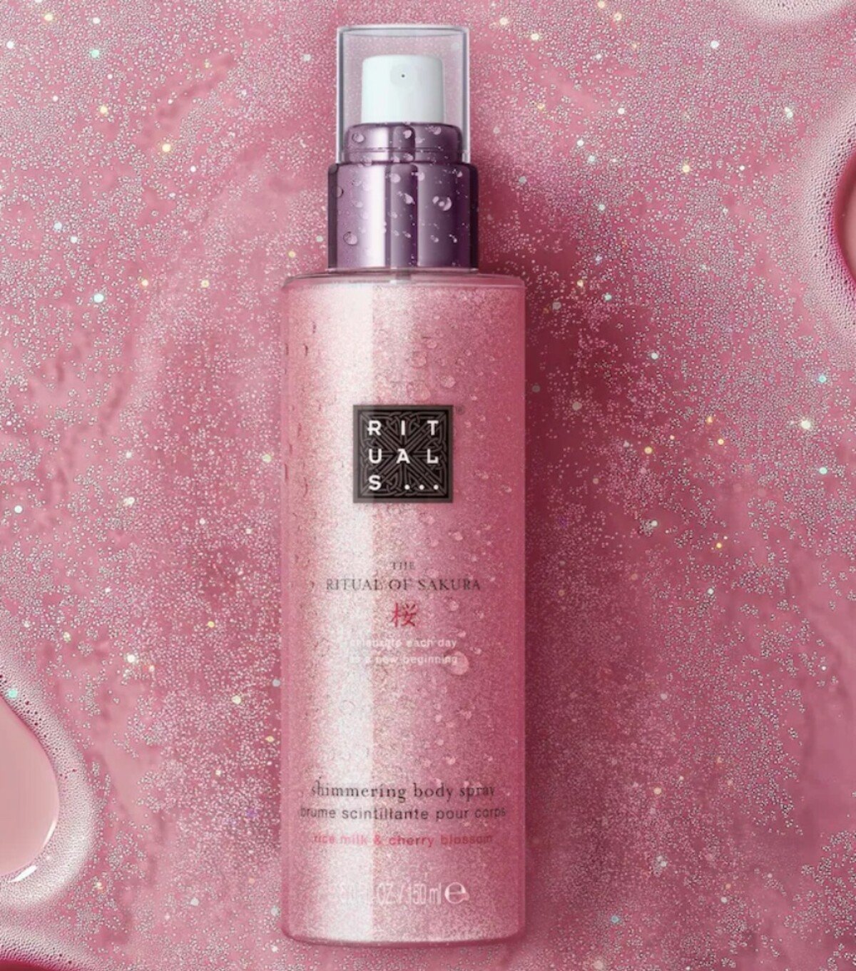 The Ritual of Sakura Shimmering Body Spray
