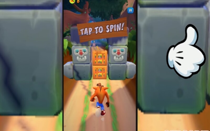 Takto vypadá legendární Crash Bandicoot na mobilech. Podívej se na první herní záběry.