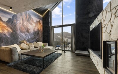 Je toto najkrajší apartmán v Jasnej? Mezonet v lyžiarskom stredisku má jacuzzi, saunu a brutálny výhľad na Chopok