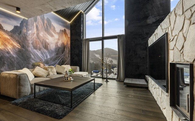 Je toto najkrajší apartmán v Jasnej? Mezonet v lyžiarskom stredisku má jacuzzi, saunu a brutálny výhľad na Chopok