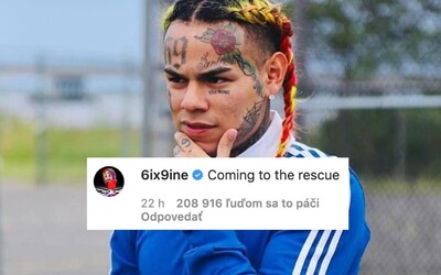 6ix9ine je späť na Instagrame a trolluje. Chce pomôcť udať všetkých, ktorí porušujú karanténu počas pandémie