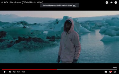 6LACK avizuje album skvelým trackom a ľadovým videoklipom z Islandu 6LACK avizuje album skvelým trackom a ľadovým videoklipom z Islandu