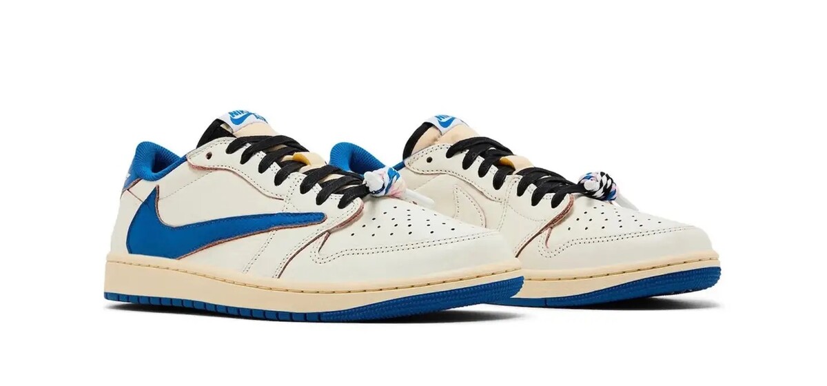 Air Jordan 1 Low, Travis Scott, Fragment
