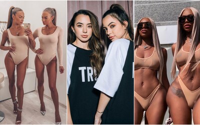 7 najkrajších ženských dvojičiek na Instagrame. Tieto identické krásky sú mužským snom