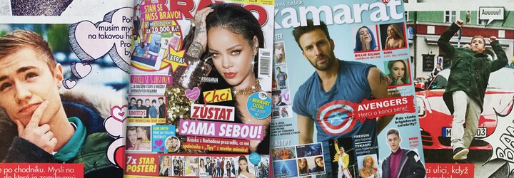 7 tínedžerských časopisov, ktoré navždy zostanú legendami: Spomenieš si ešte na rubriku Láska, sex a nežnosti?