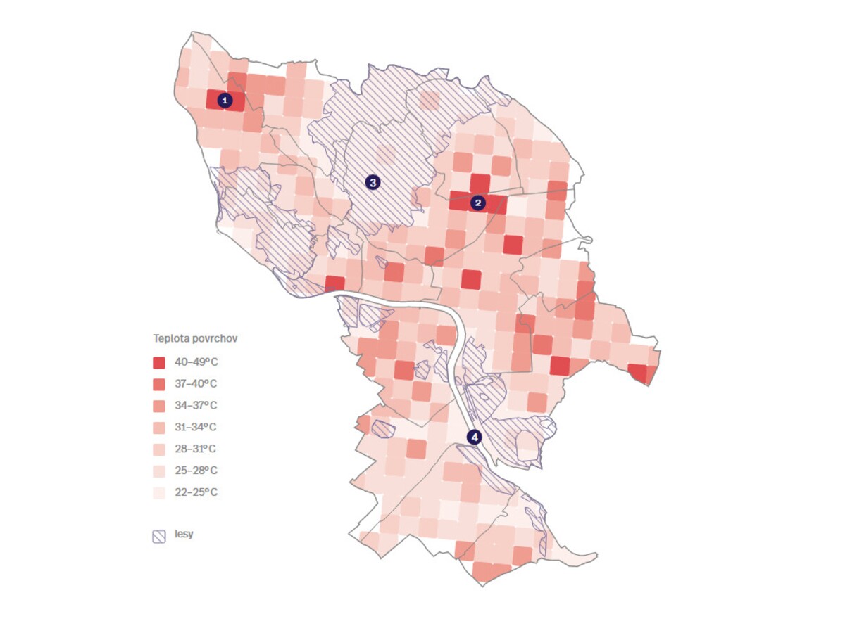 Najviac postihnuté sú a budú podľa magistrátu oblasti, ktoré sú najmenej adaptované na dôsledky zmeny klímy.