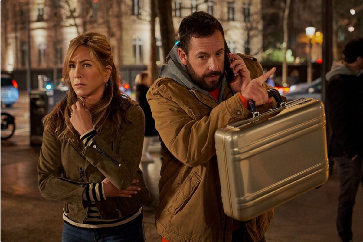 Jennifer Aniston, Adam Sandler. 