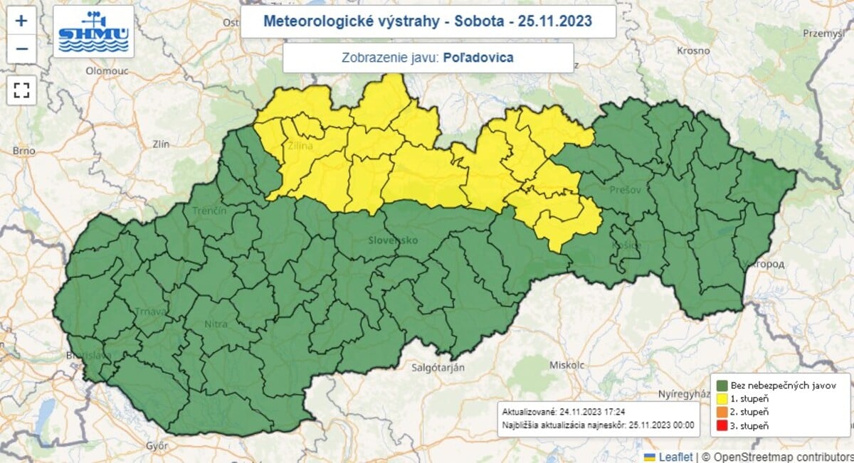 počasie