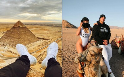 Influencer vylezl na pyramidu v Egyptě, následně ho zatkli. Ve vězení to bylo hrozné, napsal fanouškům.