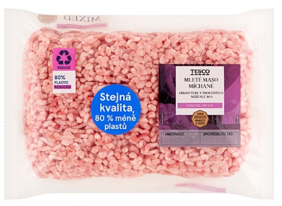 TESCO MASO, FLOW-PACK OBAL