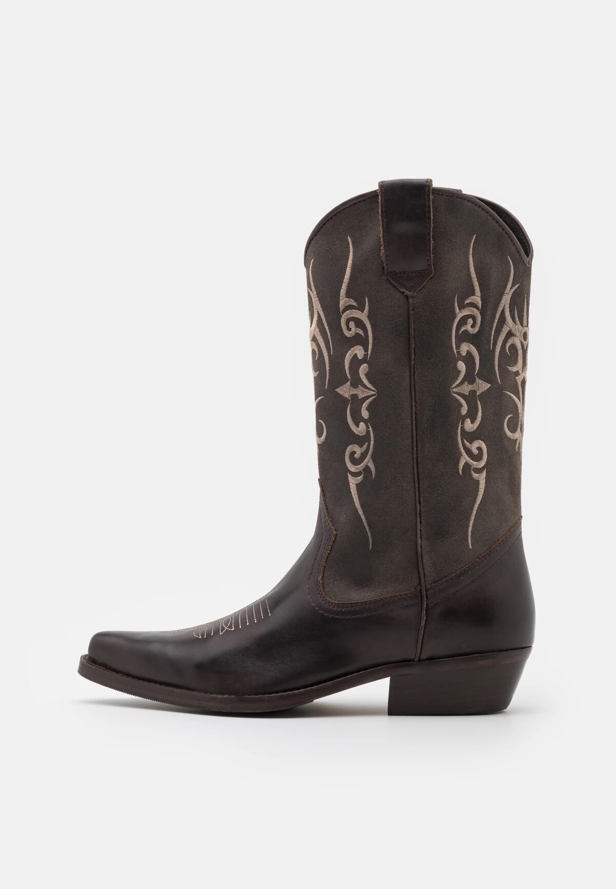Cowboy boots.