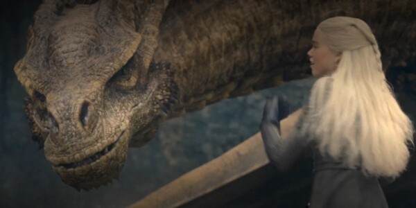 Targaryenovci sú známi aj pre vzťahy s drakmi. Ako sa volá ten, na ktorom jazdí Rhaenyra?
