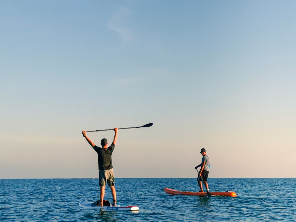 more, cestovanie, dovolenka, paddle board