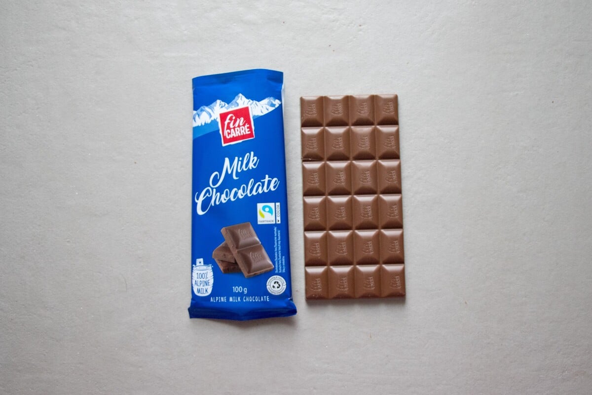 čokoláda test