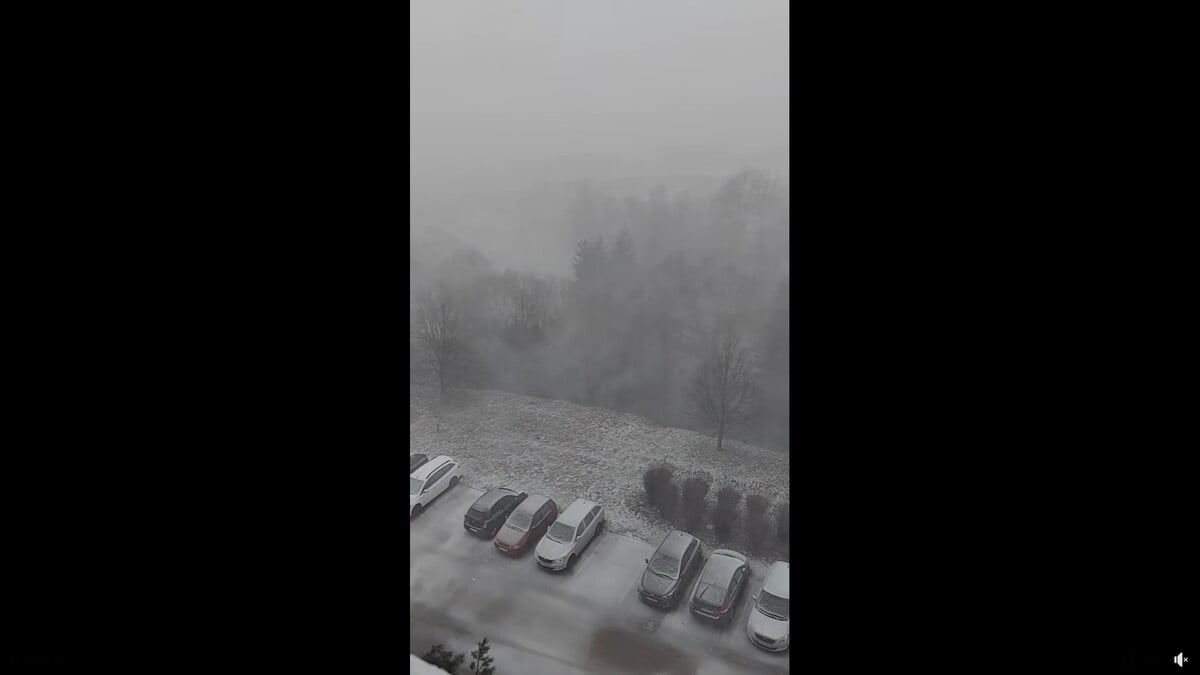 Víchrica v Starej Ľubovni.