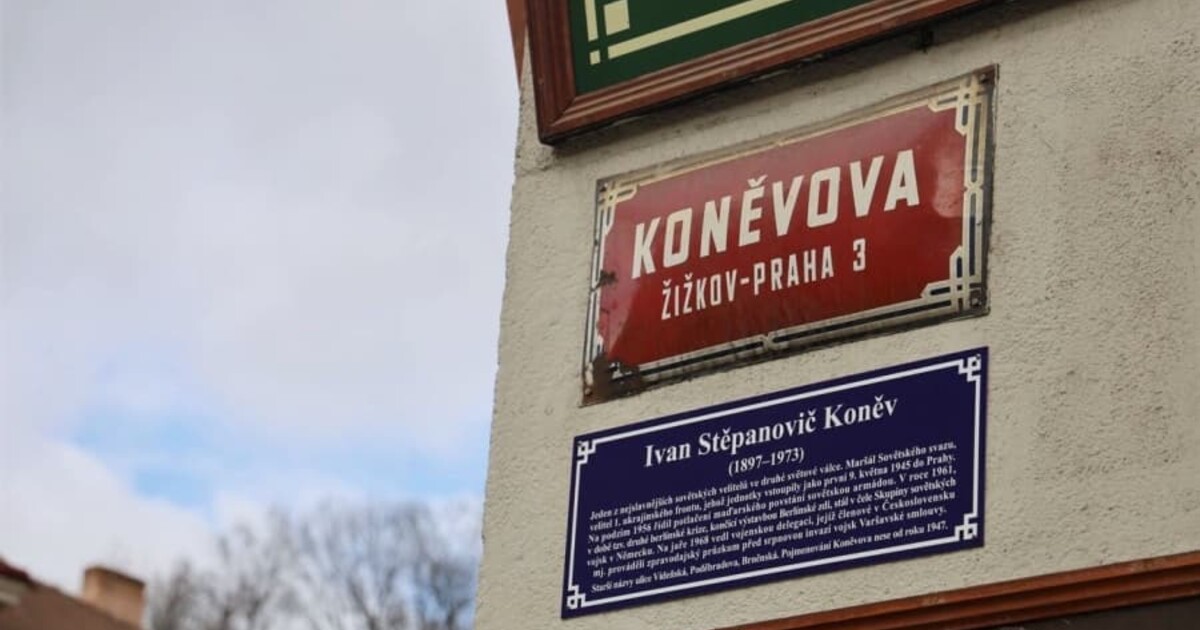 Radní schválili nový název Koněvovy ulice, líbí se ti? Hlasuj v anketě