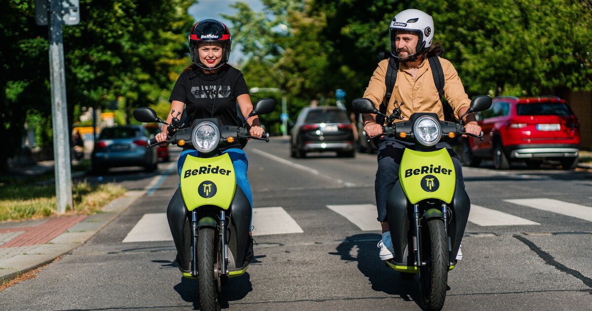 Sdílené skútry BeRider v Praze končí, nejsou peníze. Vozidlo si můžeš odkoupit i ty