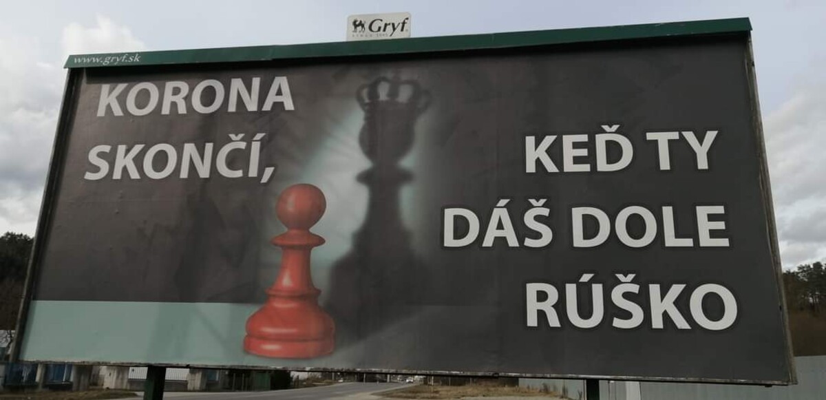 Billboard v Lietavskej Lúčke