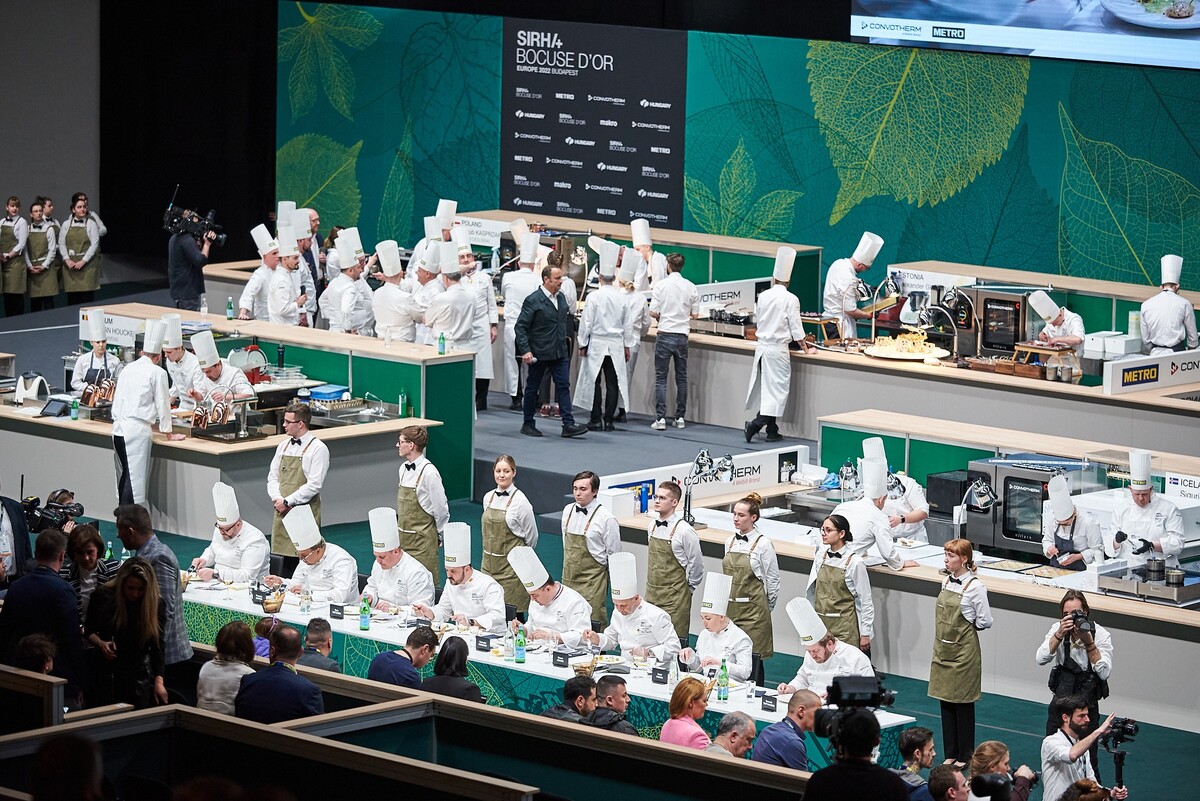 Sirha Bocuse d'Or Budapest 2022 a Bocuse d'Or Slovakia