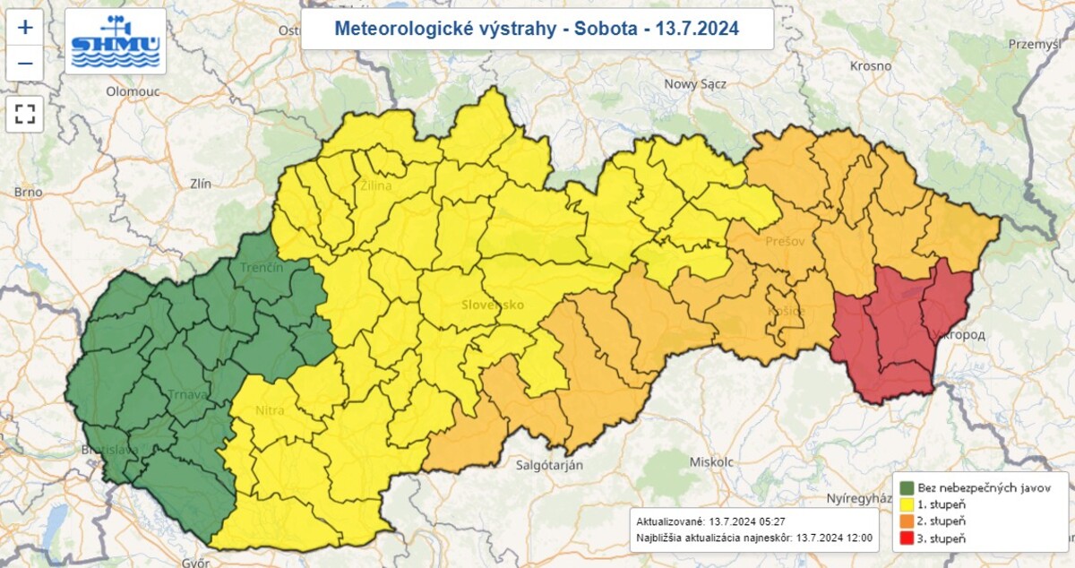 počasie