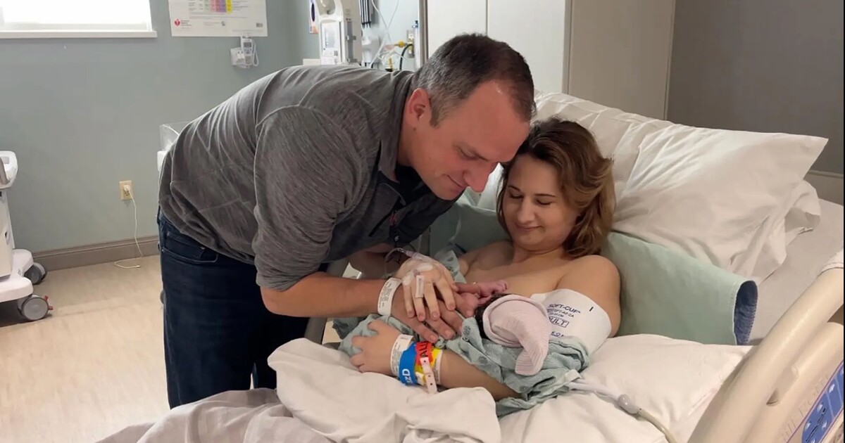 Gypsy Rose Blanchard porodila své první dítě přesně rok od propuštění z vězení