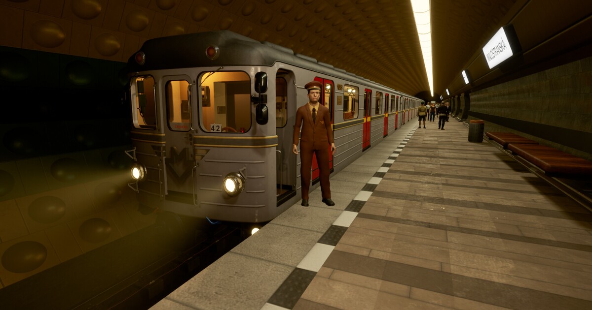 Chceš řídit pražské metro? Zahraj si českou hru Back in Service, hlas jí propůjčila skutečná hlasatelka