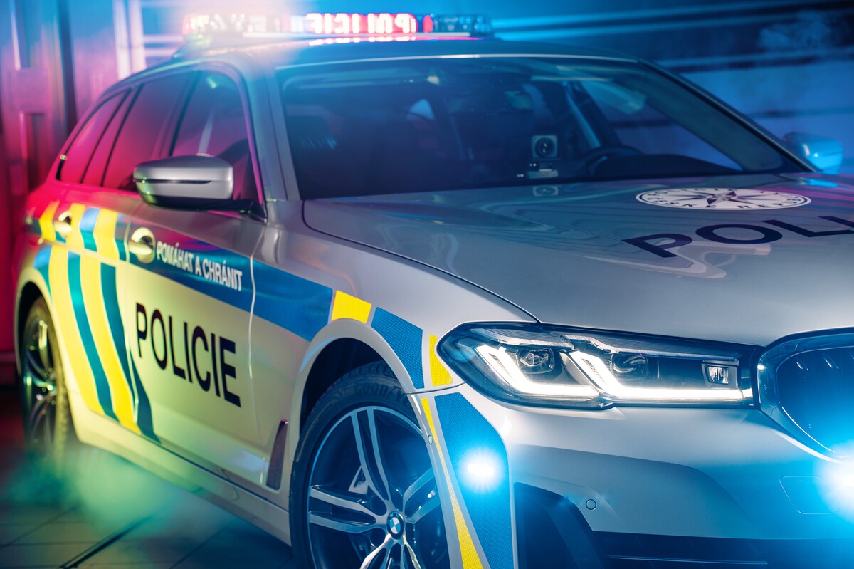 BMW, 540i, Polícia ČR,