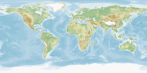 Ktoré pohorie je najdlhšie na našej planéte? Ako pomôcka ti poslúži mapa. 