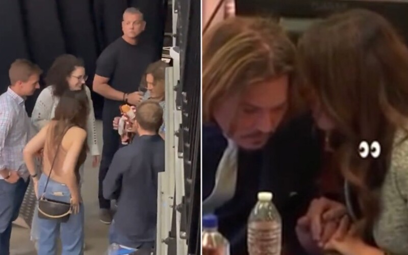 VIDEO: Johnny Depp sa v Prahe stretol so svojou právničkou Camille Vasquezovou. Počas súdu s Heard sa špekulovalo, že spolu randia.
