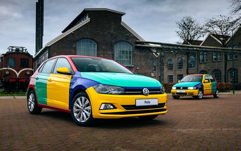 Slavné Polo Harlekin je zpět. Volkswagen oživil nečekaně úspěšný pestrobarevný kult z 90. let.