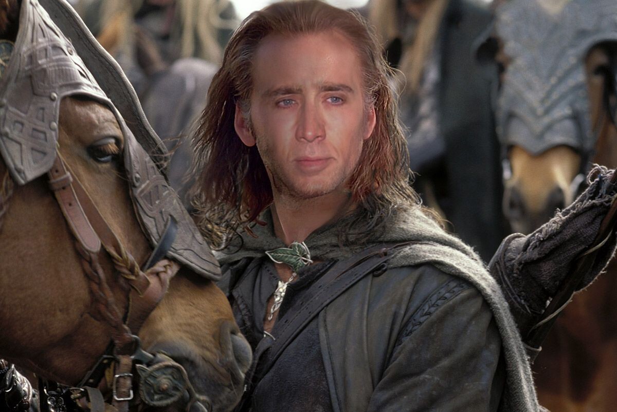 Aragorn alias Nicolas Cage.