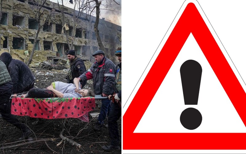 Mimoriadne varovanie od polície: Rusko šíri hoax o bombardovaní Mariupola, tvrdí, že Ukrajina si najala herečku.