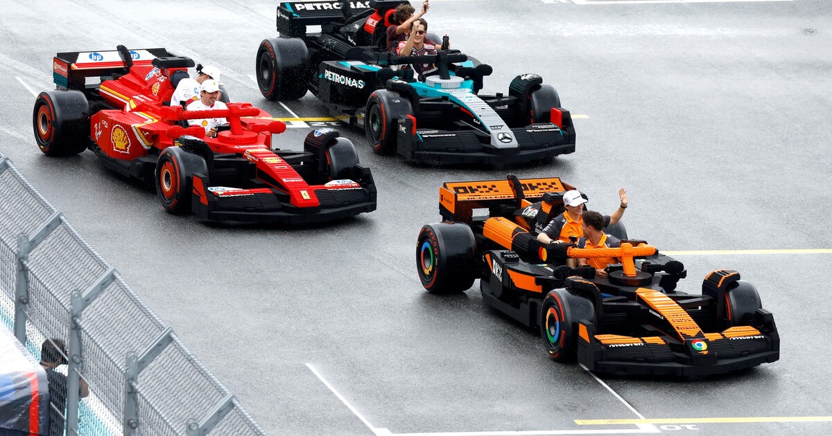 GALERIE: V Miami se o víkendu závodilo i ve formulích z LEGA. Postaveny byly v Česku