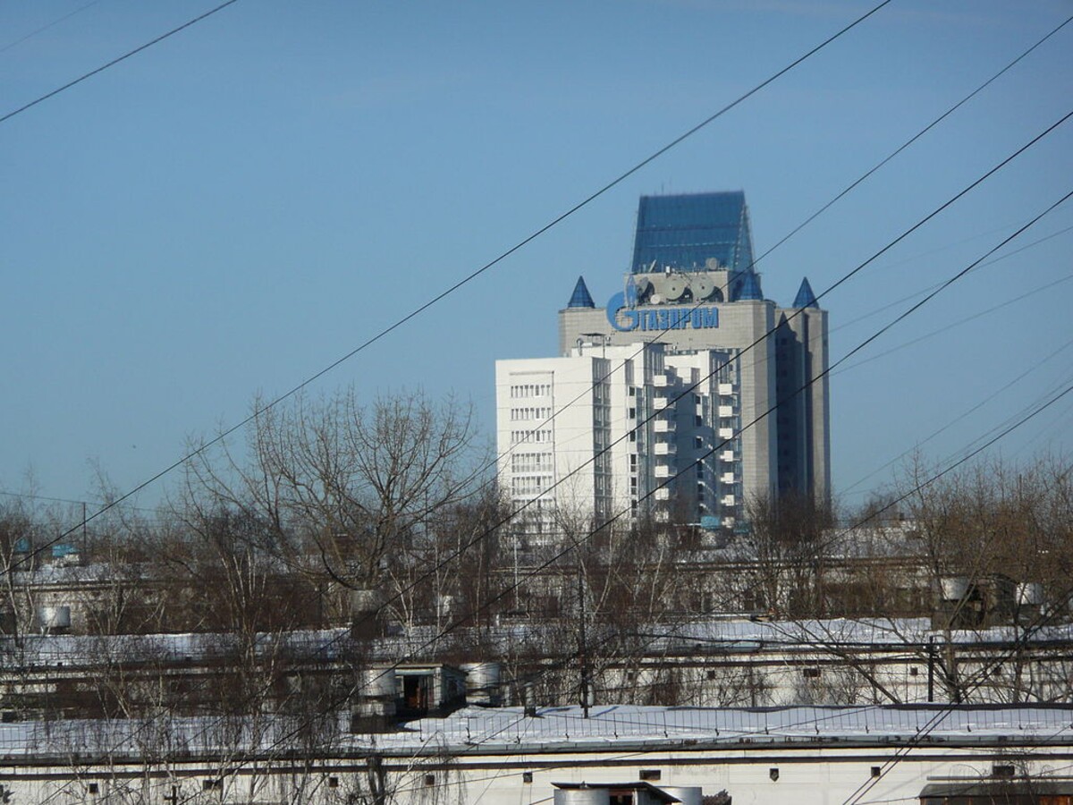 Riaditeľstvo Gazpromu v Moskve.
