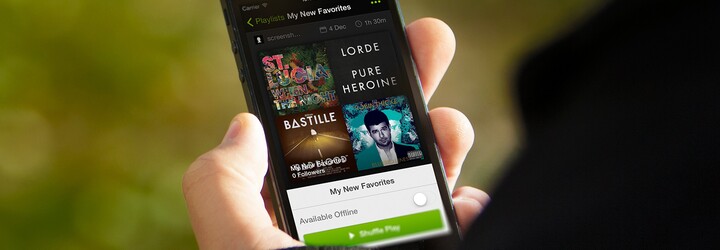 O2 ke svým tarifům nabízí Spotify na 3 měsíce zdarma. Hudbu navíc nezapočítá do FUP
