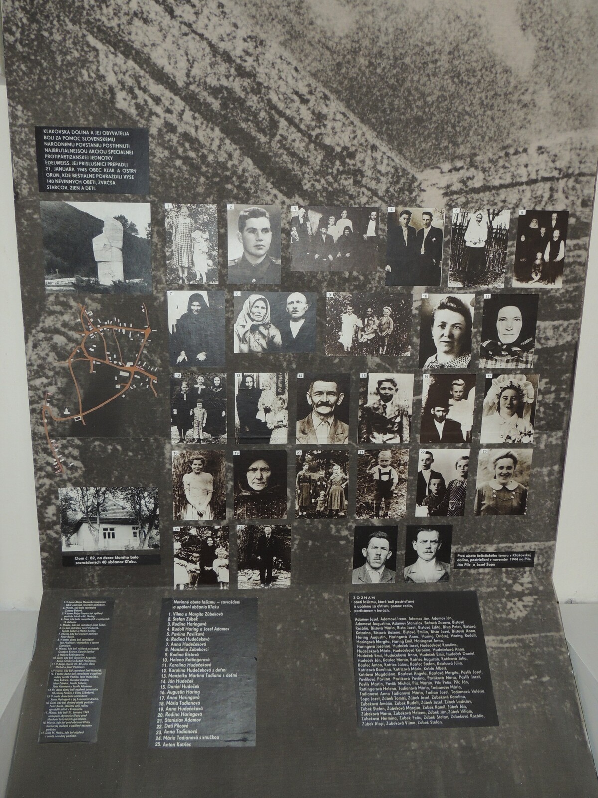 Obete nacistov z 21. januára 1945.