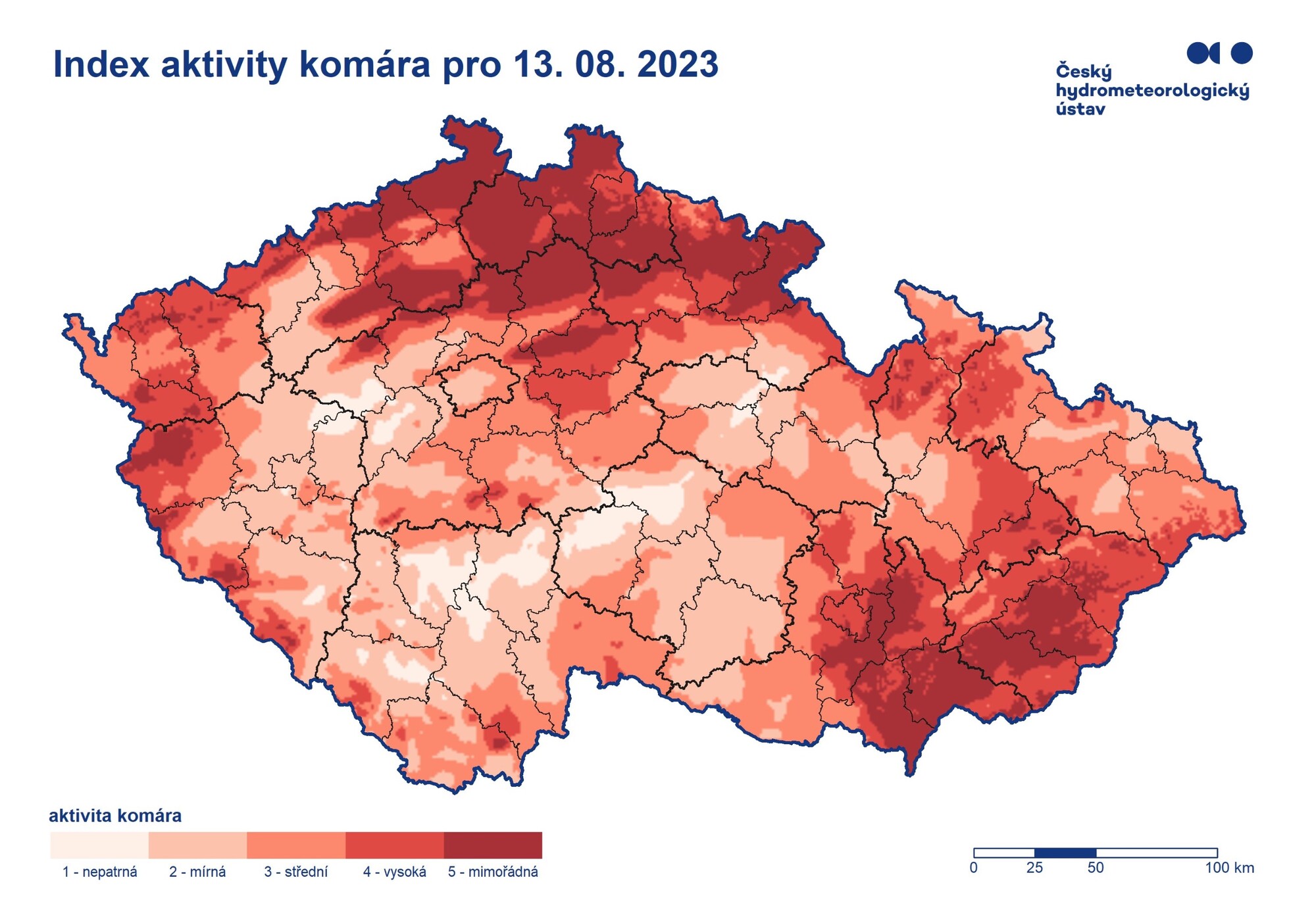 Aktivita komárů