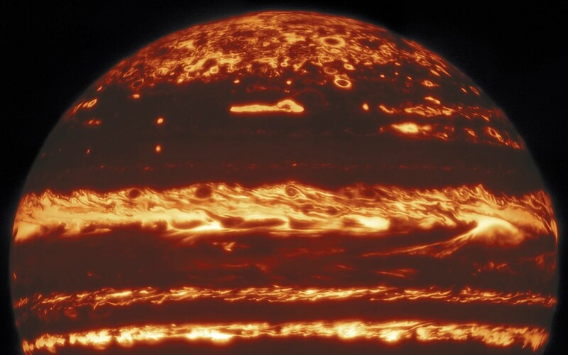 Astronomům se podařilo zachytit Jupiter v zatím nejvyšším rozlišení.