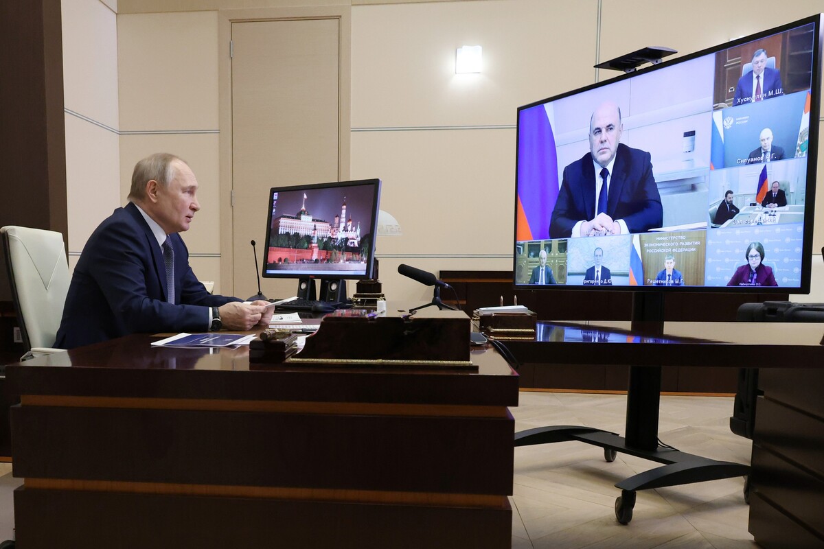 Vladimir Putin mobilizacia Rusko 