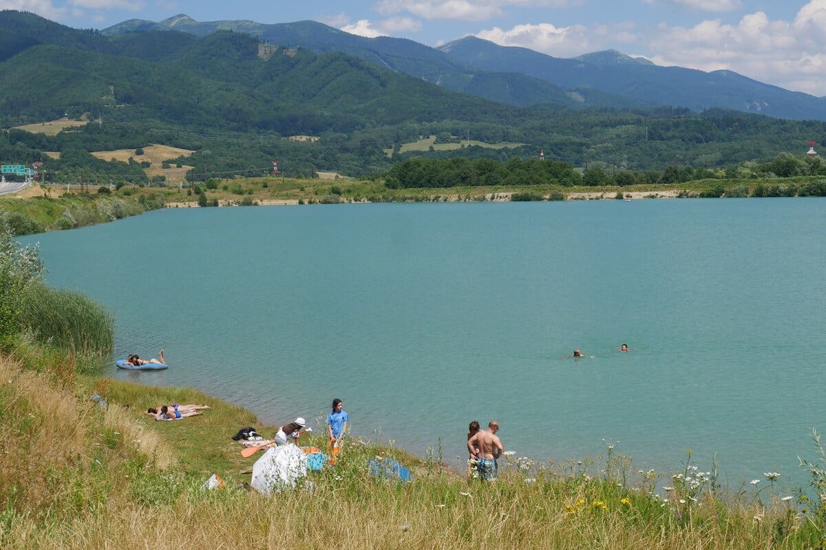 jazero, štrkovisko