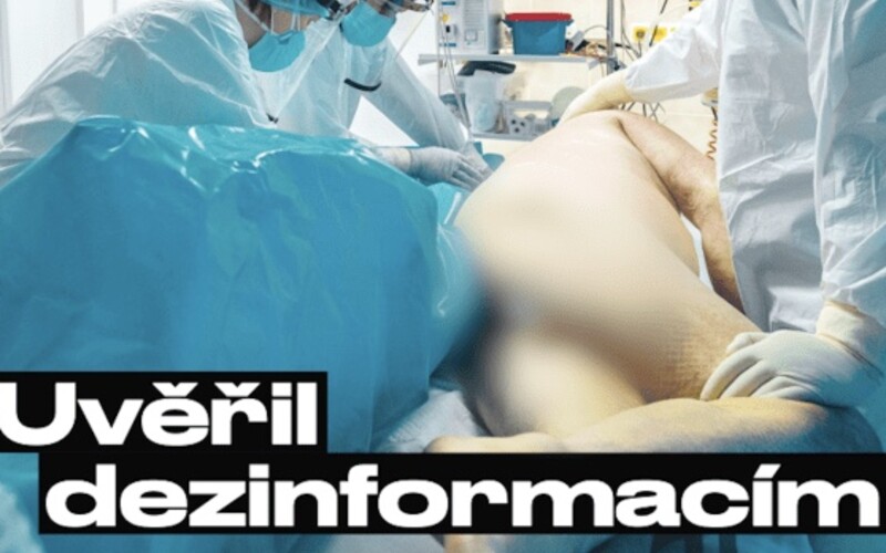 Česká vláda spustila „brutálnu kampaň“ na podporu očkovania. Ukazuje fotky mŕtvych aj skutočné zábery z nemocníc.