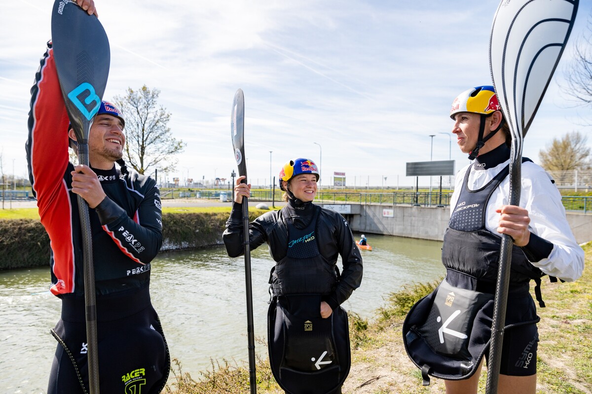 Zuzka Paňková, vodný slalom, redbull