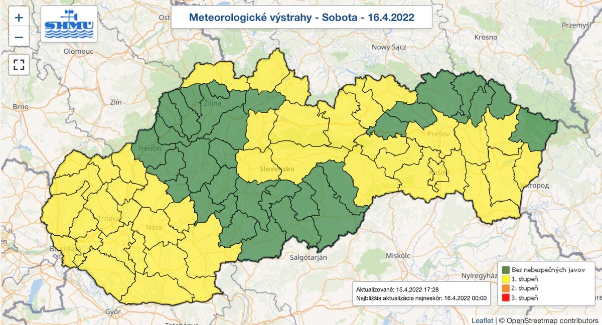 počasie