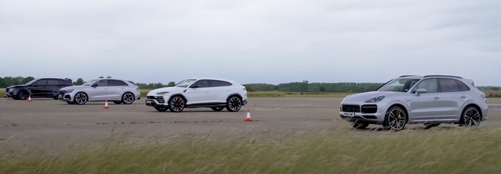 RS Q8, Cayenne Turbo S, Bentayga a Urus. Které koncernové SUV je nejrychlejší?