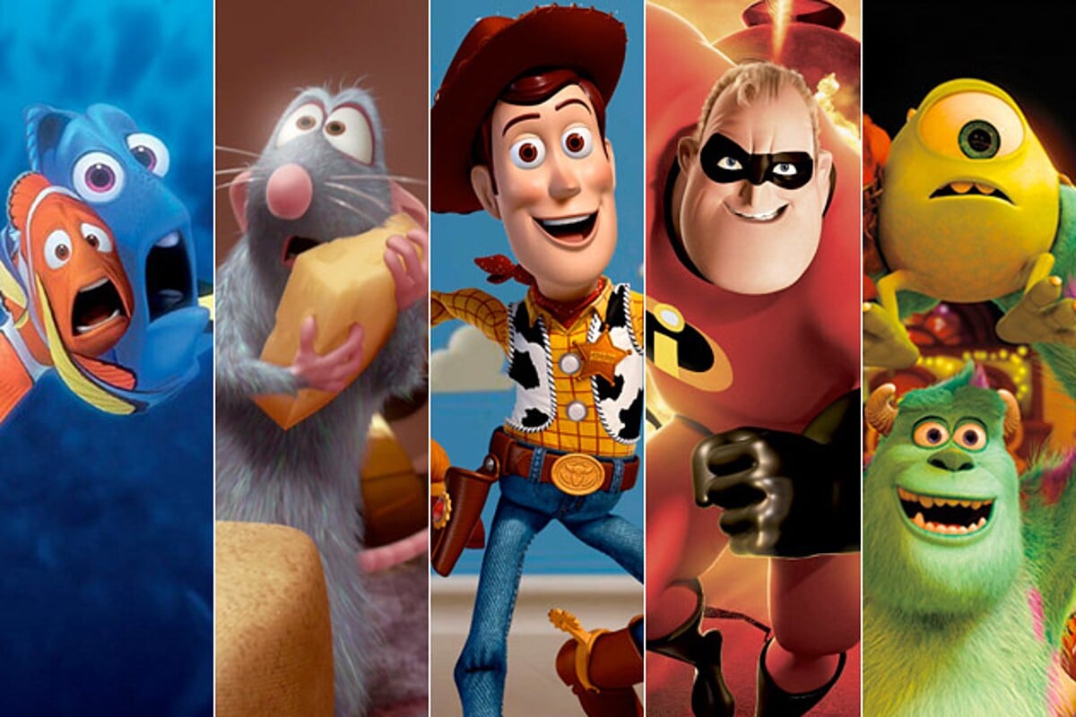 Najlepšie animáky od Pixaru