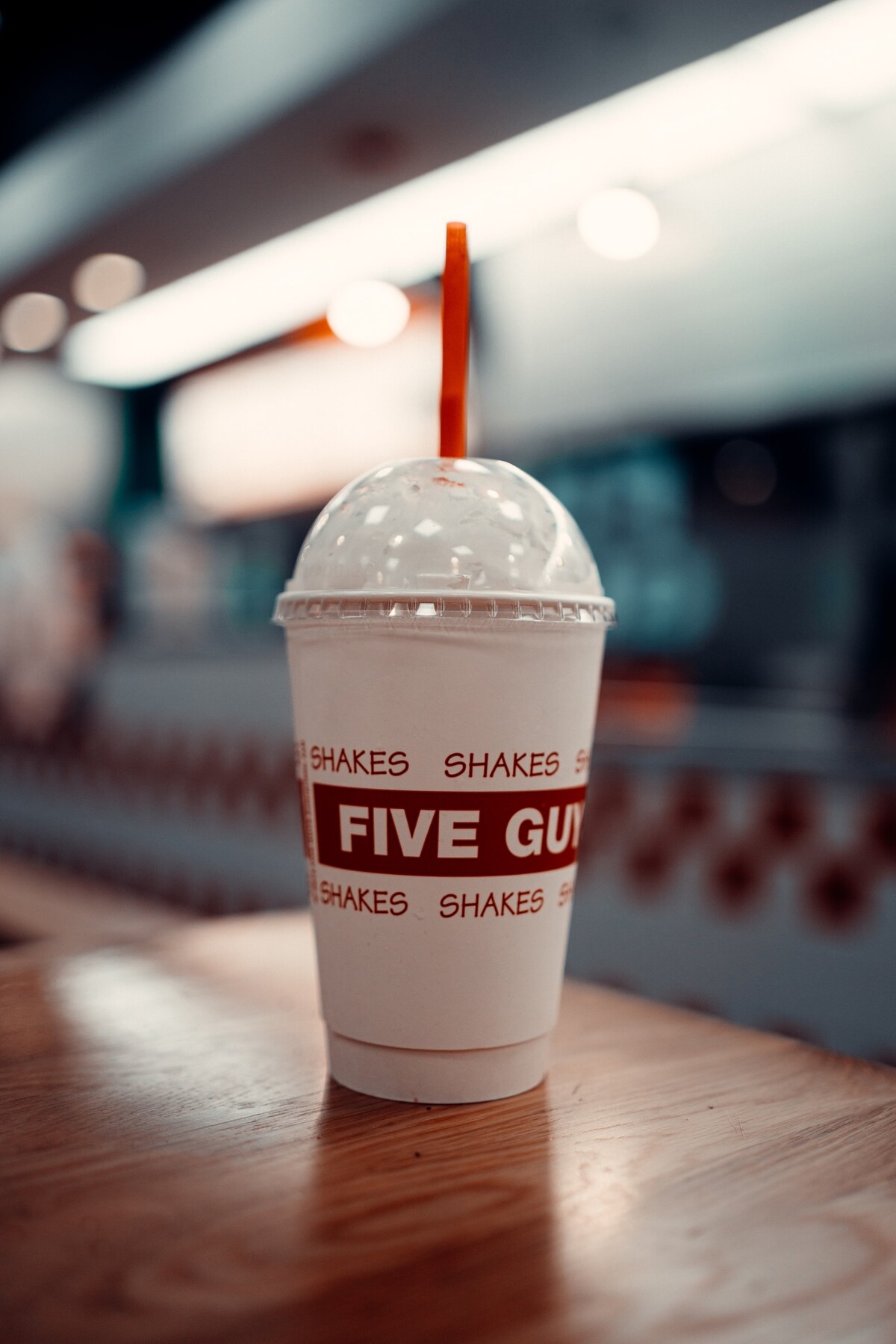 five guys milkshake