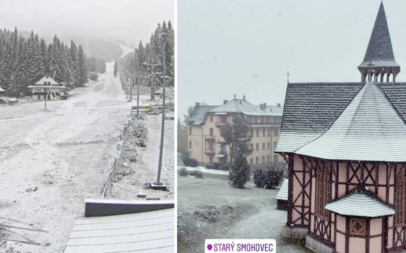 Zasnežené Slovensko: Dnes napadol v týchto regiónoch prvý sneh.