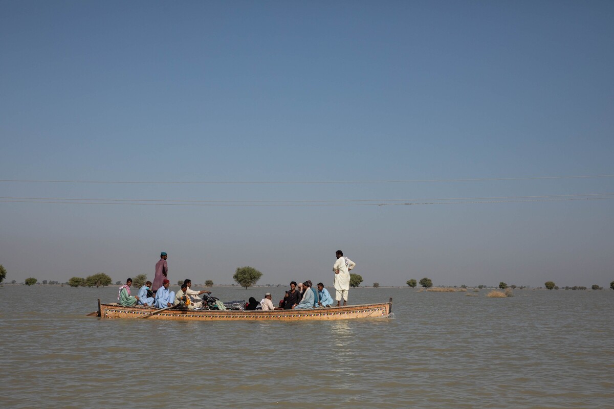 povodně, Pákistán 